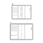 Saturnus Gyűrűs Kalendárium - L214, Fekete
