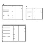 Saturnus Gyűrűs Kalendárium - L221, Kék