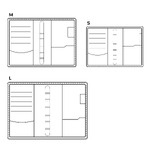 Saturnus Gyűrűs Kalendárium - L418, Fekete