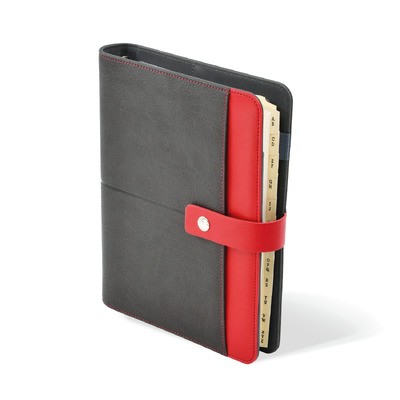 Saturnus Gyűrűs Kalendárium - L426, Szürke-Piros