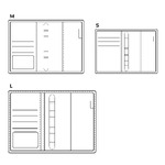 Saturnus Gyűrűs Kalendárium - L437, Fekete