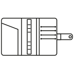 Műbőr gyűrűs kalendárium - RS160M, Fekete