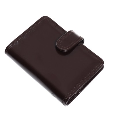 Műbőr gyűrűs kalendárium - RS160S, Barna