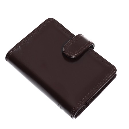 Műbőr gyűrűs kalendárium - RS160S, Barna