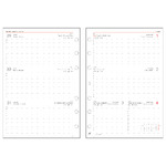 2026 évi heti beosztású kalendárium csomag - L311, Fehér