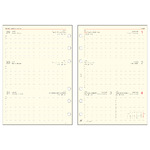 2026 évi heti beosztású kalendárium csomag - L311, Krém (Chamois)