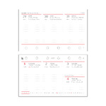 2026 évi heti beosztású kalendárium csomag - S311, Fehér