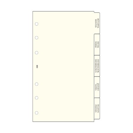 Elválasztólap - L330, Krém (Chamois)