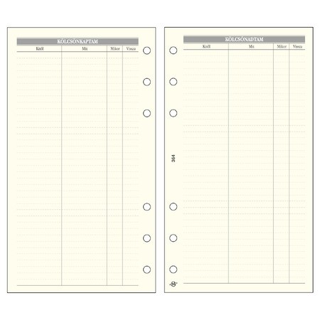 Köcsönadtam - kölcsönkaptam - M364, Krém (Chamois)