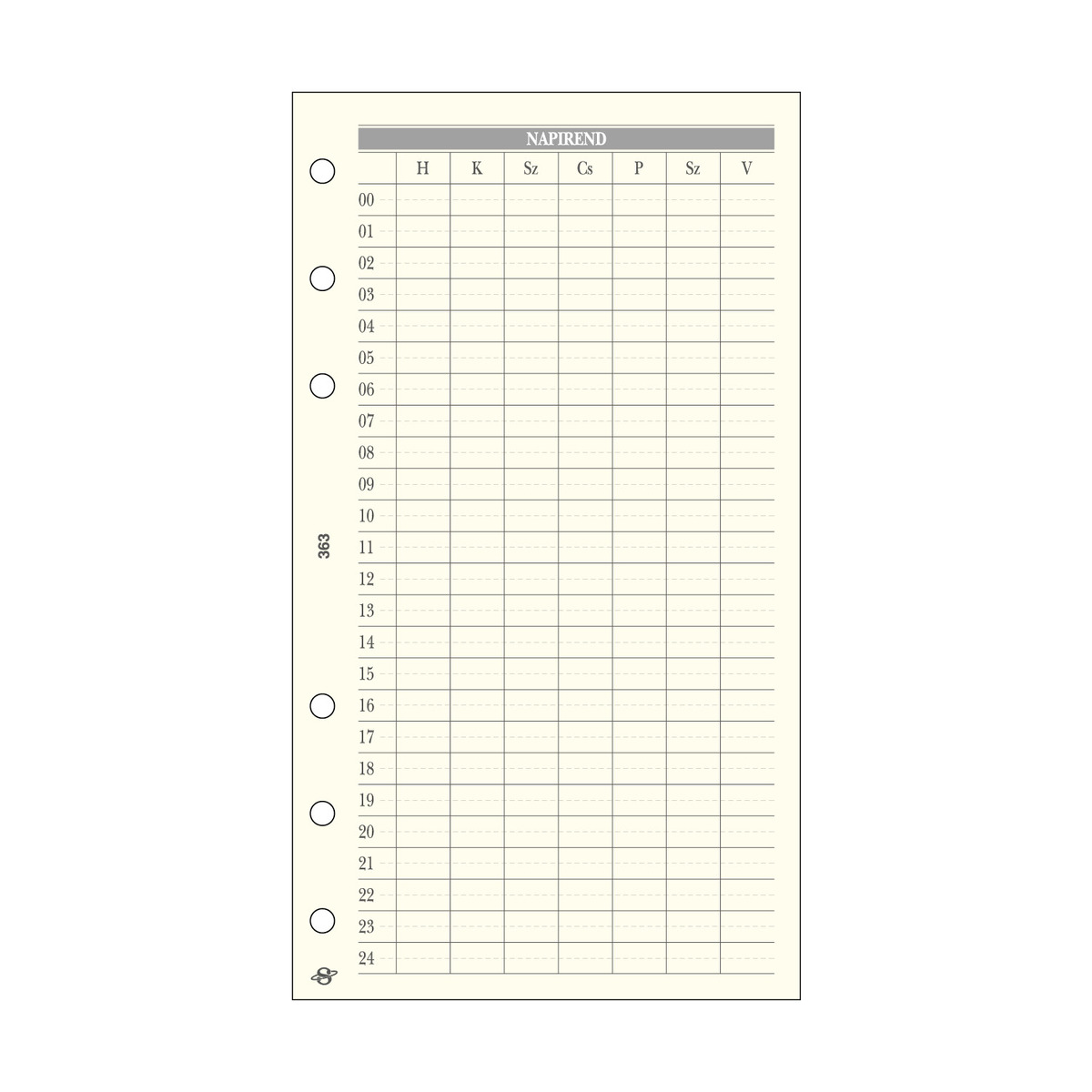 Napirend - L363, Krém (Chamois) Napirend - L363, Krém (Chamois)