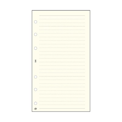 Vonalas jegyzetlap - L326, Krém (Chamois)