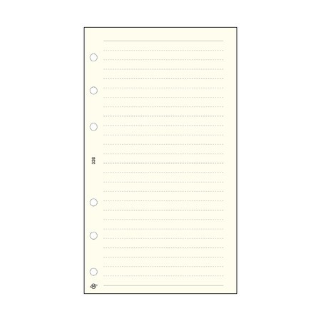Vonalas jegyzetlap - M326, Krém (Chamois)
