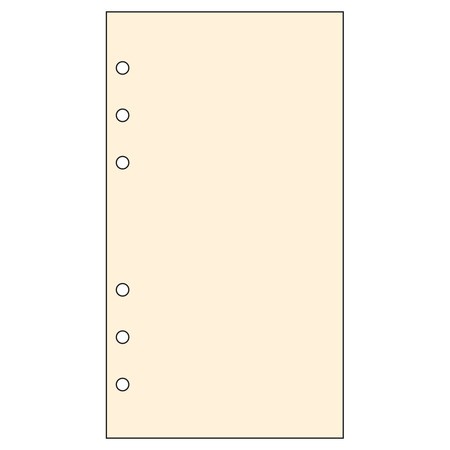 Üres jegyzetlap - RS510M, Krém (Chamois)