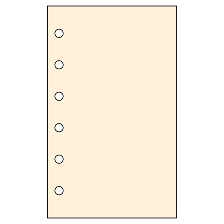 Üres jegyzetlap - RS510S, Krém (Chamois)