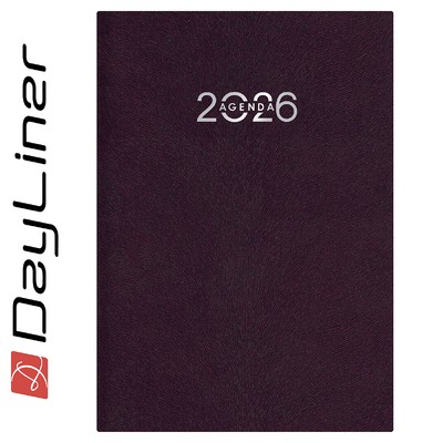 Animal, A5 napi beosztású agenda, RedPanda Bordó