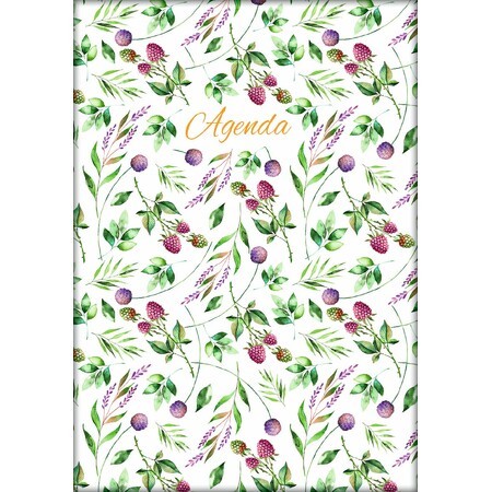 Colors, A5 heti beosztású agenda, Berries