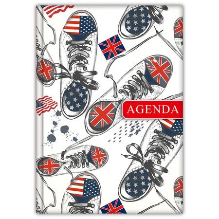 Colors, A5 heti beosztású agenda, City