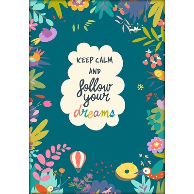 Colors, A5 heti beosztású agenda, Fantasy