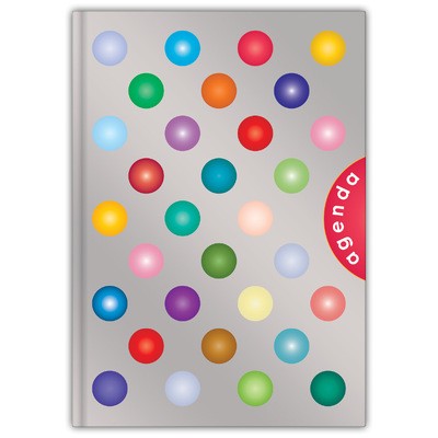 Colors, A5 heti beosztású agenda, Magic