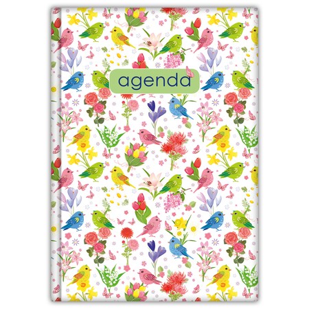 Colors, A5 heti beosztású agenda, Nature Zöld