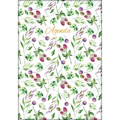 Colors, A5 napi beosztású agenda, Berries