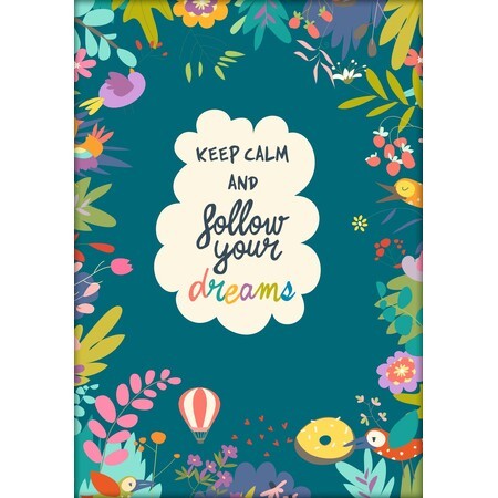 Colors, A5 napi beosztású agenda, Fantasy