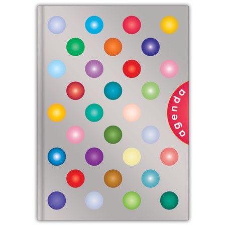 Colors, A5 napi beosztású agenda, Magic