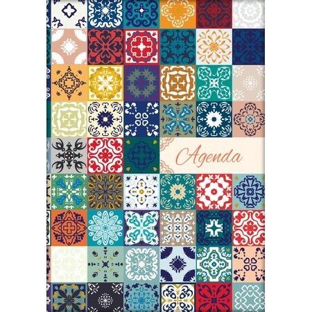 Colors, A5 napi beosztású agenda, Mozaik