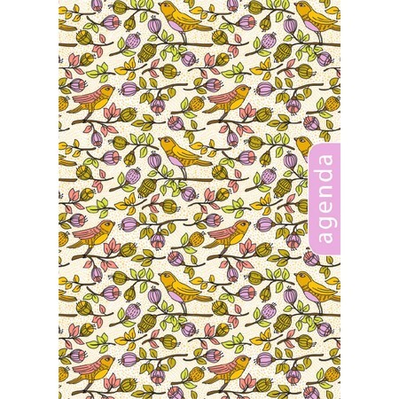 Colors, A5 napi beosztású agenda, Nature Lila