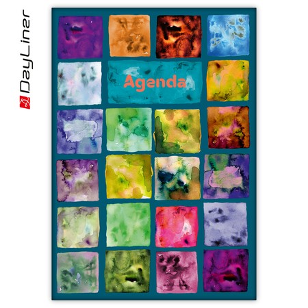 Colors, A5 napi beosztású agenda, Paint