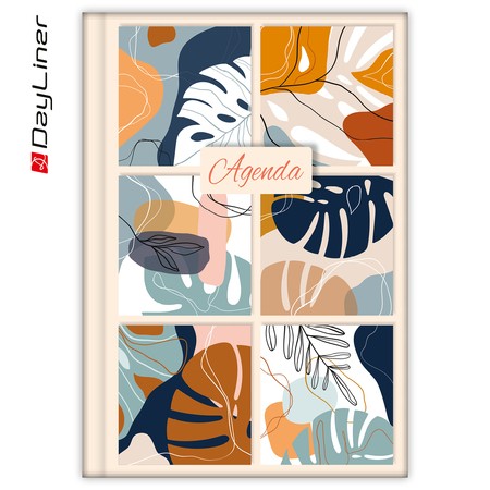 Colors, A5 napi beosztású agenda, Palm