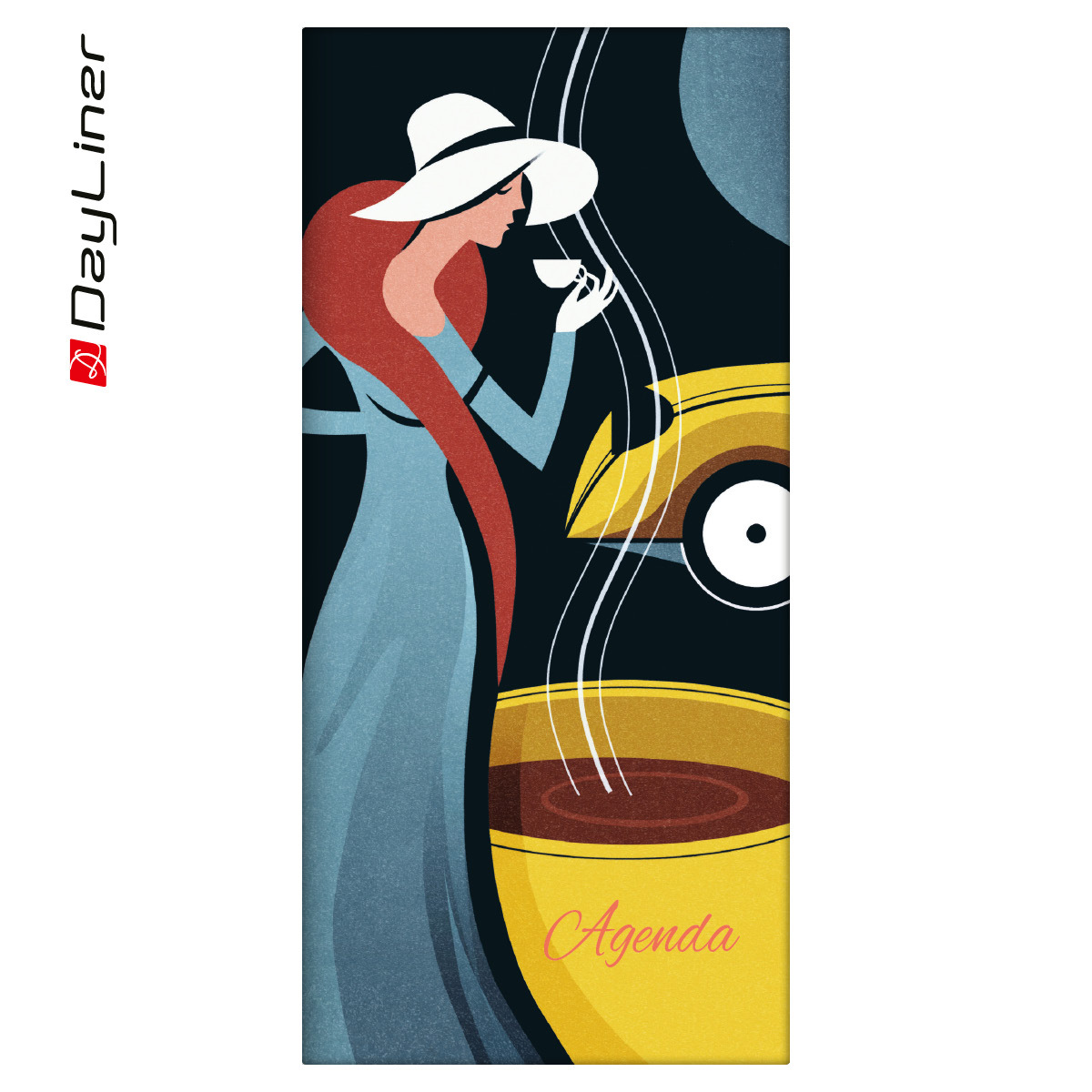 Colors, fekvő zsebnaptár, Art Deko Colors, fekvő zsebnaptár, Art Deko