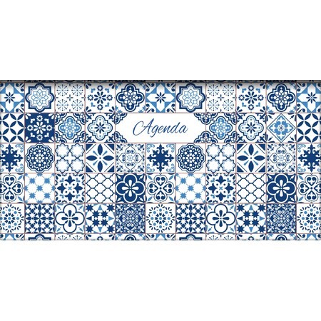 Colors, fekvő zsebnaptár, Ceramic