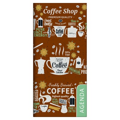 Colors, fekvő zsebnaptár, Coffee