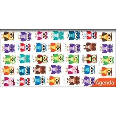 Colors, fekvő zsebnaptár, Happynest Narancs