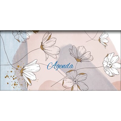 Colors, fekvő zsebnaptár, Pastel