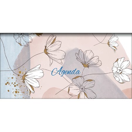 Colors, fekvő zsebnaptár, Pastel