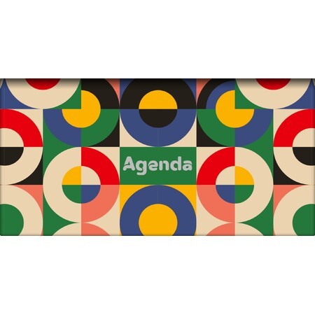 Colors, fekvő zsebnaptár, Retro