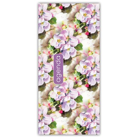 Colors, fekvő zsebnaptár, Spring Lila