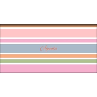 Colors, fekvő zsebnaptár, Stripes