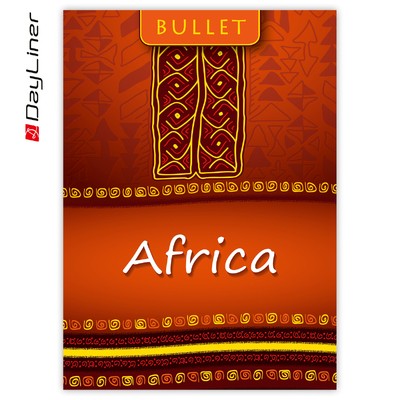 Colors notes, A5 Bullet jegyzet, Africa