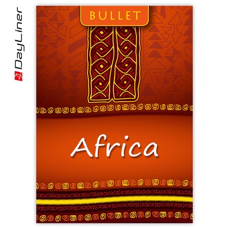 Colors notes, A5 Bullet jegyzet, Africa