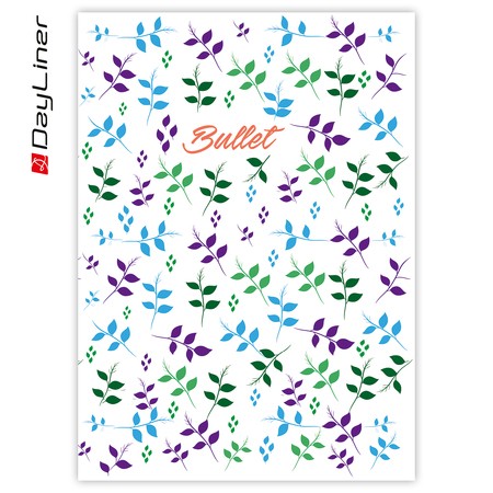 Colors notes, A5 Bullet jegyzet, Plant