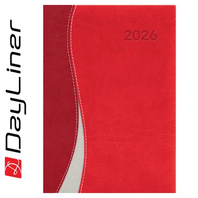 Dubai, A5 heti beosztású agenda, Piros-Piros