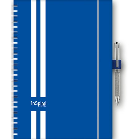 InSpiral, A5 heti beosztású agenda, GT Kék-Fehér
