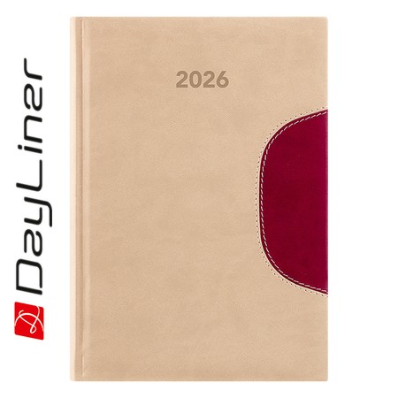 Memphis, B5 heti beosztású agenda, Bézs-Padlizsán