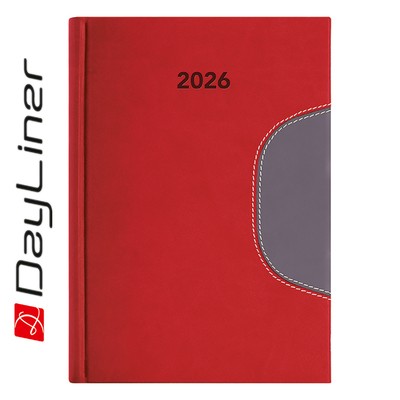 Memphis, B5 heti beosztású agenda, Piros-Szürke