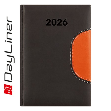 Memphis, B6 heti beosztású agenda, Fekete-Narancs