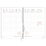 Mirror, B6 heti beosztású agenda, Ezüst