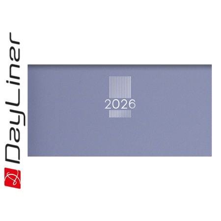 MyPastel, fekvő zsebnaptár, Kék